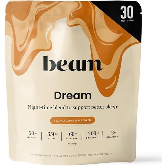 Beam Dream Sleep Powder: Natural Sleep Aid 30 Servings