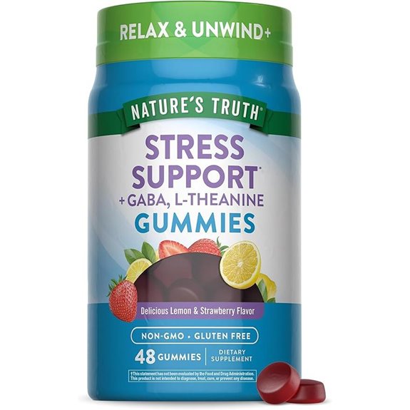 nature s truth gaba lemon balm gummies