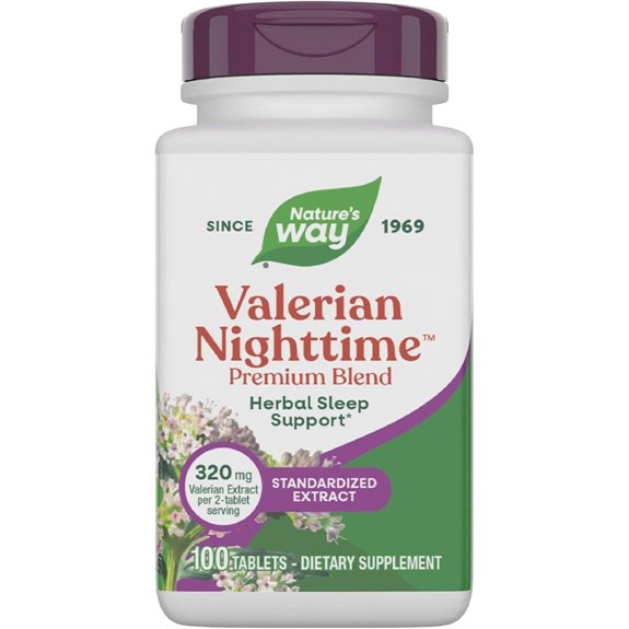 Nature&rsquo;s Way Valerian Nighttime Sleep Aid - 100 Tablets