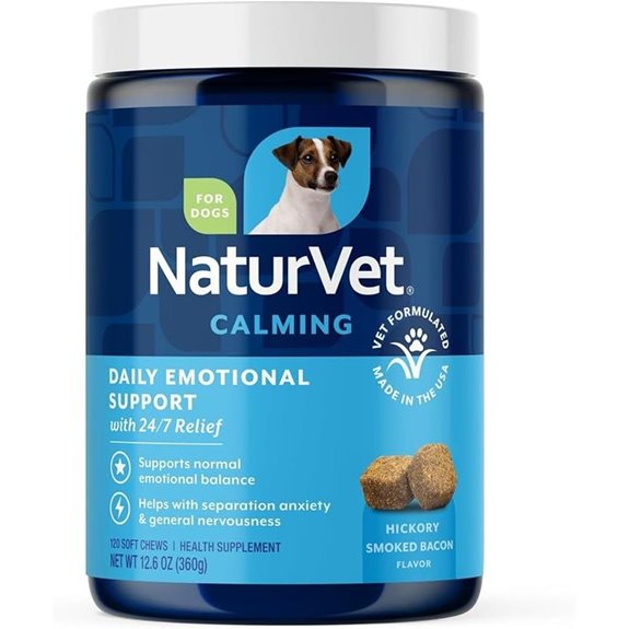 NaturVet Daily Calming Aid for Dogs (120 ct)