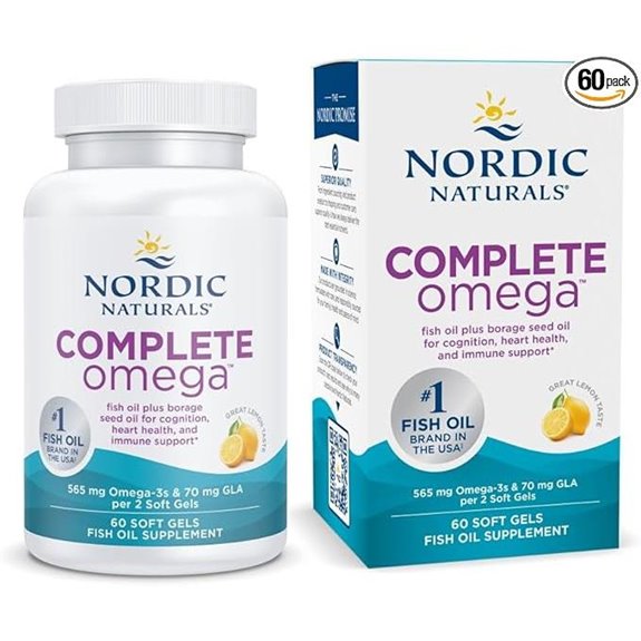 Nordic Naturals Complete Omega-3 Lemon 60 Soft Gels