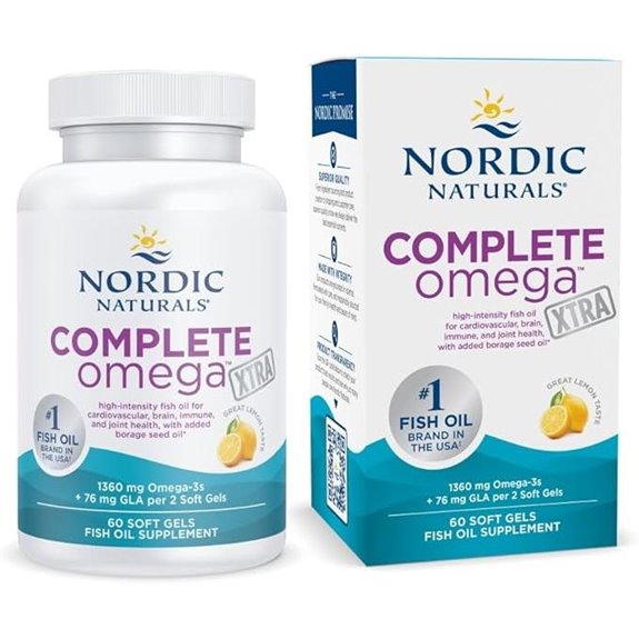 Nordic Naturals Complete Omega Xtra Lemon Gel Capsules