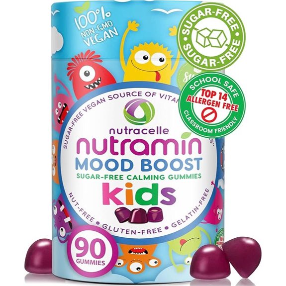 Nutramin Kids Mood Boost Gummies with Magnesium Ashwagandha