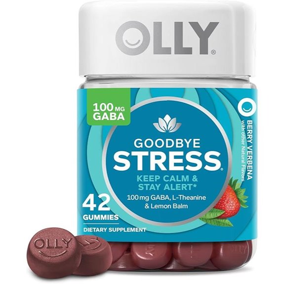 OLLY Goodbye Stress Gummy with GABA & L-Theanine