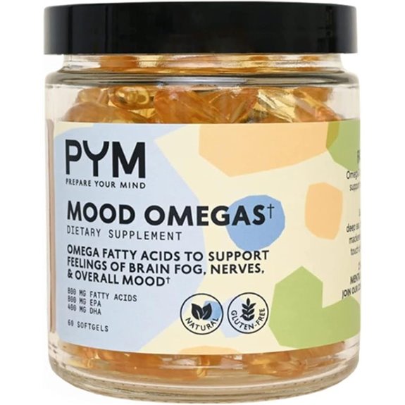 PYM Omega-3 for Mood Support (60 Count)