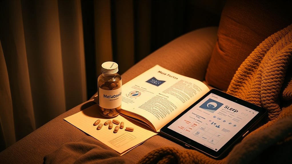 optimal melatonin dosage additives timing