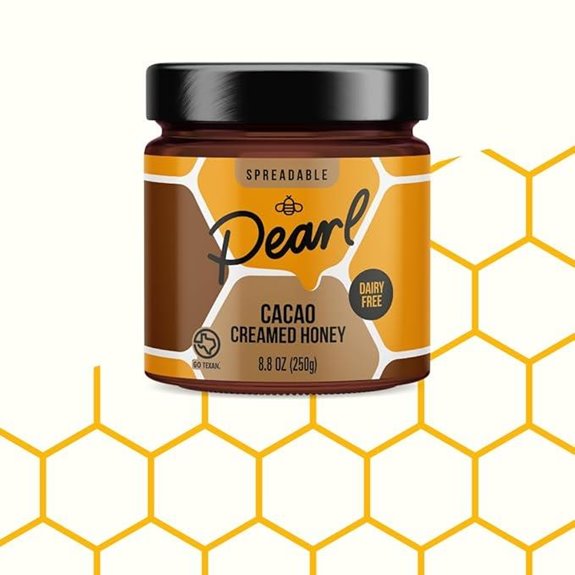 Organic Cacao Honey Spread - 8.8oz Jar Raw & Soy-Free