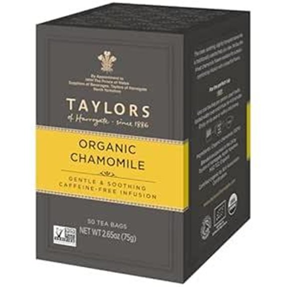 Taylor&rsquo;s of Harrogate Organic Chamomile Tea (50 Bags)