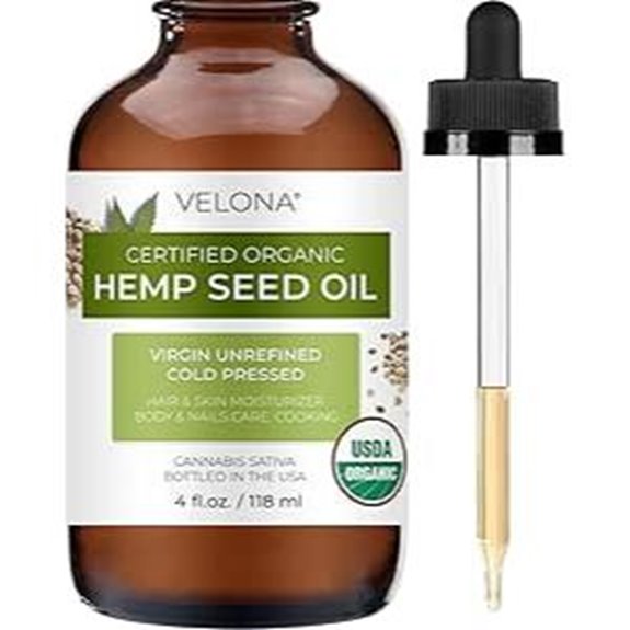 Velona Hemp Seed Oil: Organic Cold-Pressed Carrier Oil