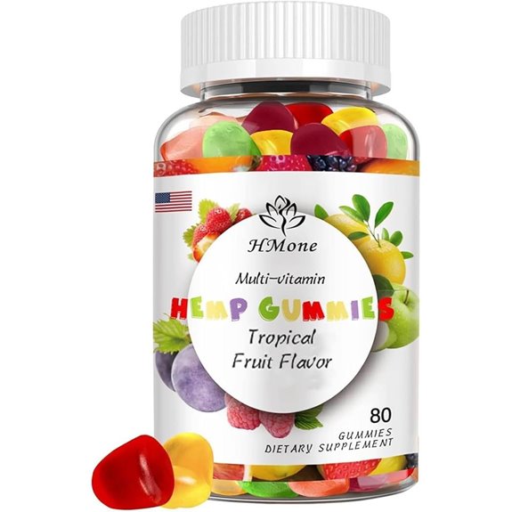 Organic Hemp Gummies for Sleep & Anxiety (High Potency)