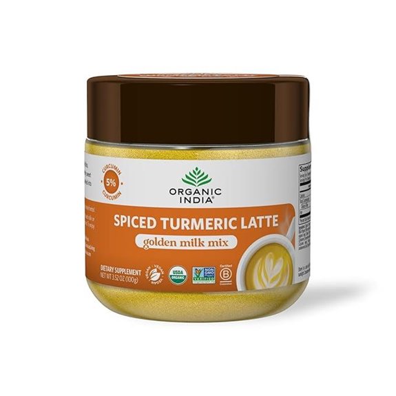 Organic India Spiced Turmeric Latte Powder (3.52 oz)