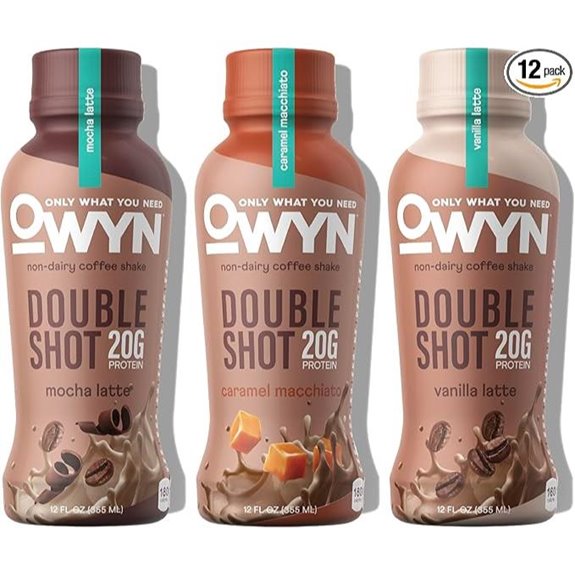 OWYN Doubleshot Dairy-Free Keto Protein Coffee Shake (12)