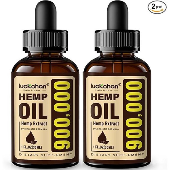 Premium Hemp Oil for Sleep and Relaxation (2-Pack)
