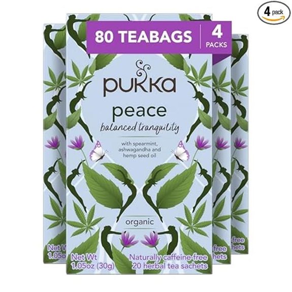 Pukka Peace Organic Herbal Tea with Ashwagandha