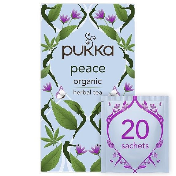 Pukka Peace Herbal Tea with Spearmint and Ashwagandha