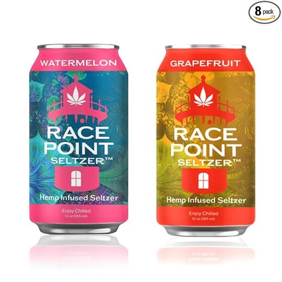 Race Point Sparkling Water – Variety Pack (8 Cans)