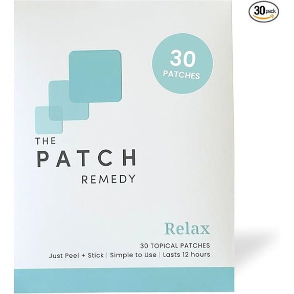 relax patch promotes sleep with l theanine