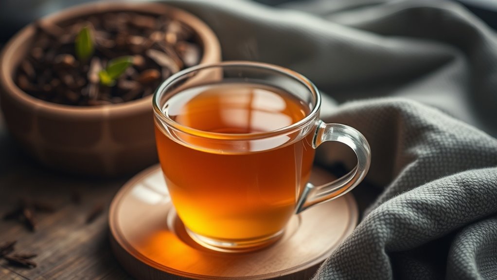 relaxing tea blends caffeine sleep support