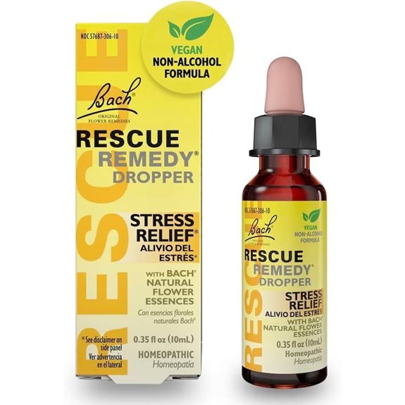 Rescue Bach Remedy Dropper 10mL - Stress Relief