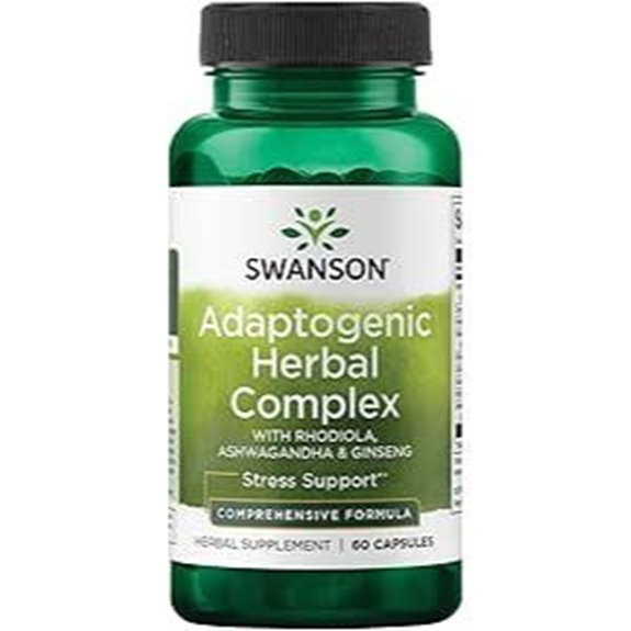 Rhodiola Ashwagandha Ginseng Complex - Stress & Immune Support