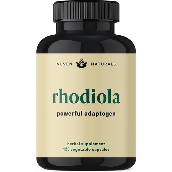 Rhodiola Rosea 600 mg Supplement for Stress Support
