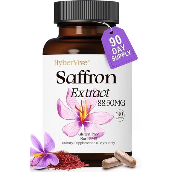Saffron Supplements 88.5MG &ndash; Mood & Focus Support