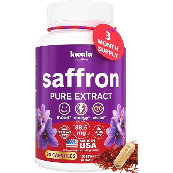 Saffron Mood & Energy Extract Capsules (90)