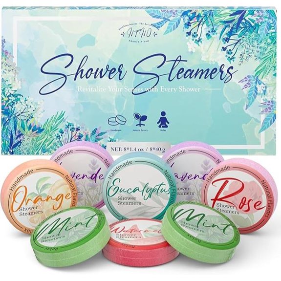 Shower Steamers 8-Pack Aromatherapy Gift Set