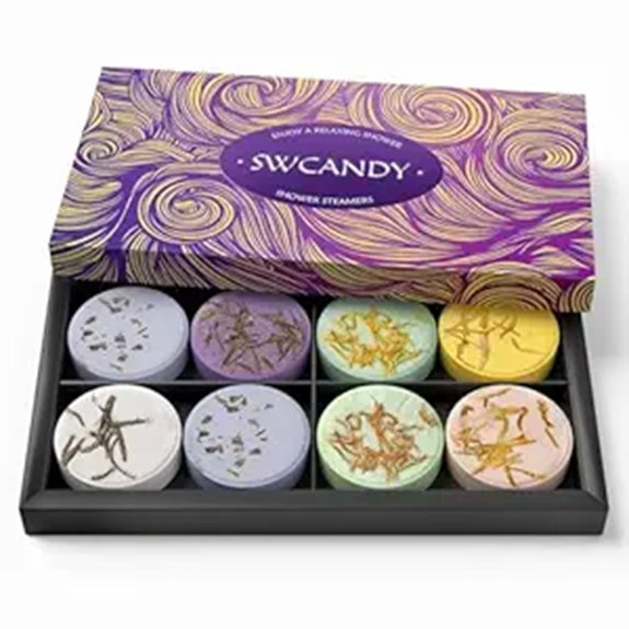 Shower Steamers Aromatherapy Gift Set (8 Pcs)