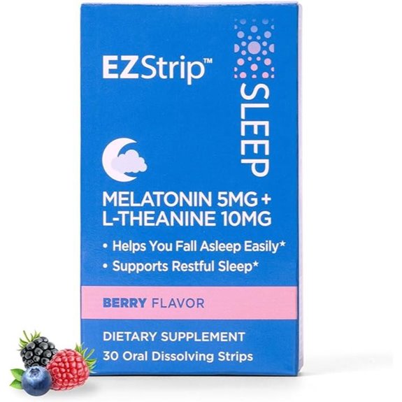 Sleep Aid Sleep Strips with Melatonin & L-Theanine (USA)