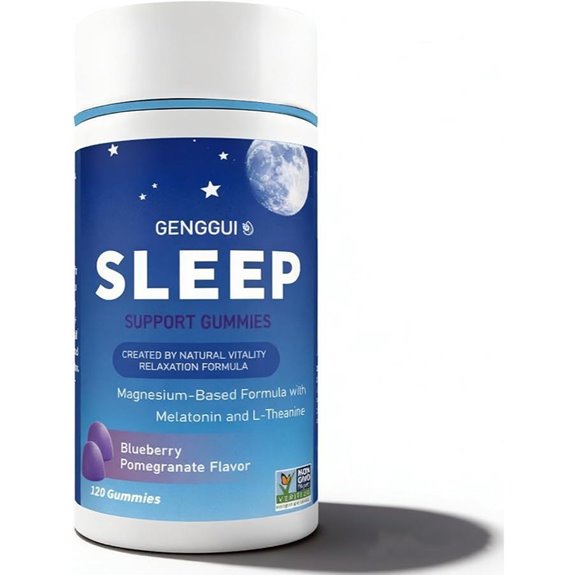 Sleep Gummies with Magnesium & Melatonin Berry Flavor (120)