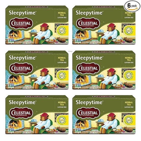 Celestial Seasonings Sleepytime Herbal Tea (Caffeine Free)