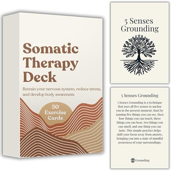 Somatic Therapy Cards for Anxiety and Stress Relief