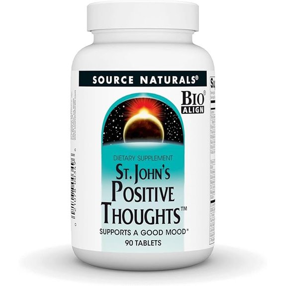 Source Naturals St. John’s Positive Thoughts – 90 Tablets