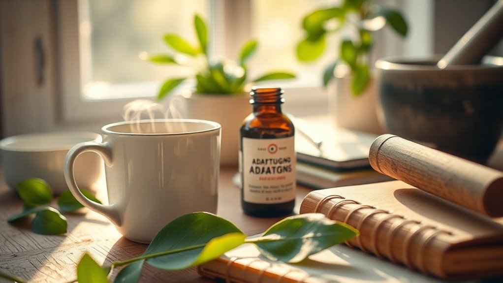 steadier energy through adaptogens