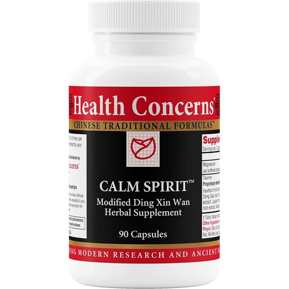 Health Concerns Calm Spirit: Stress Relief Supplement