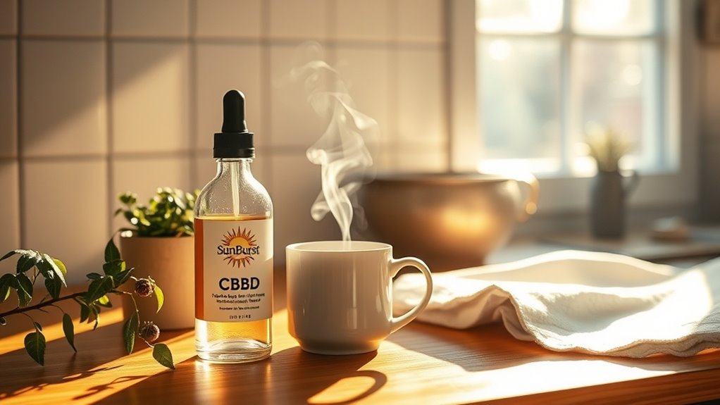 sunburst mindful warm sip cue