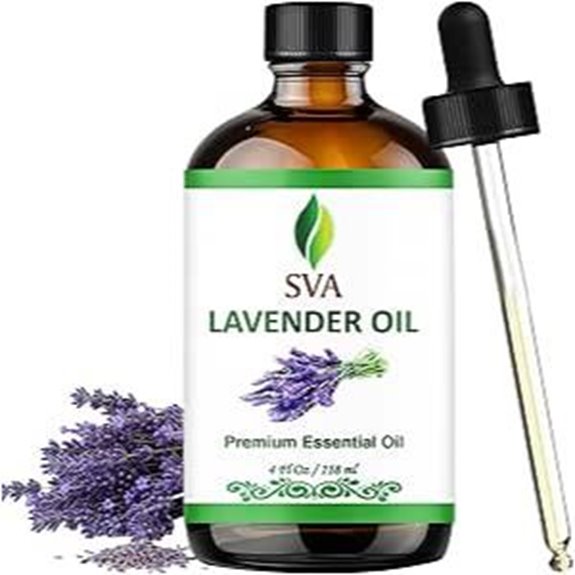 SVA Lavender Essential Oil 4 OZ with Dropper