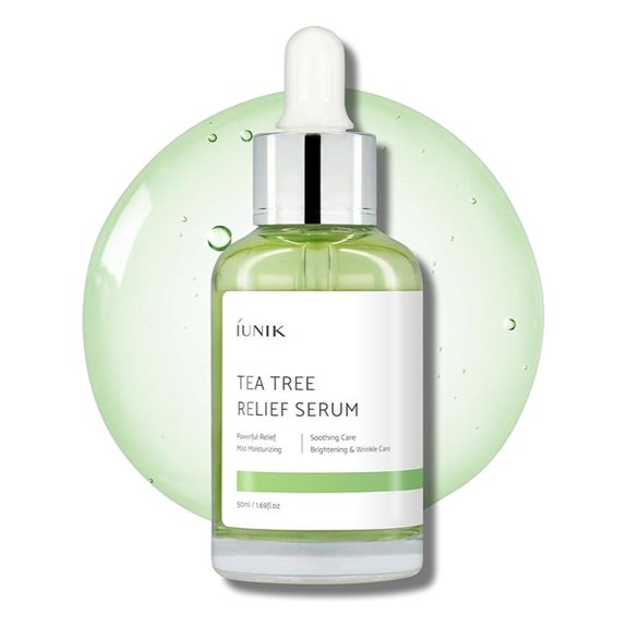 IUNIK Tea Tree Relief Serum for Acne-Prone Skin