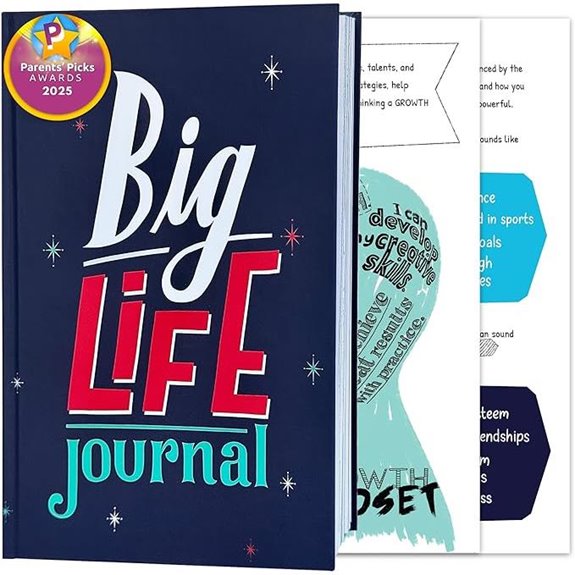 Growth Mindset & Gratitude Journal for Teens (11–17)