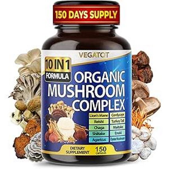 10-in-1 Mushroom Supplement for Brain Health (5-Month)