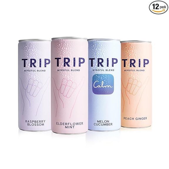 Trip Mindful Adaptogen Seltzer Variety Pack (12)