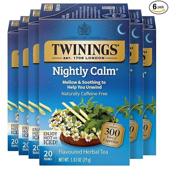 Twinings Nightly Calm Herbal Tea 120 Bags Caffeine-Free