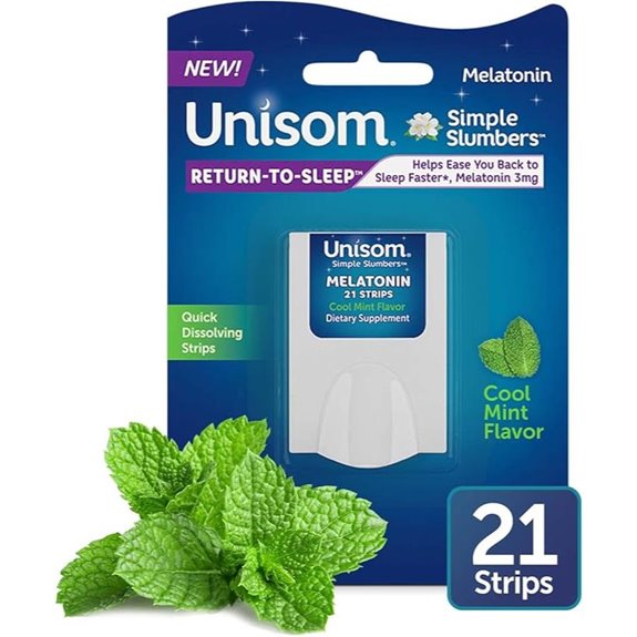 Unisom Return-to-Sleep Melatonin Strips 21-Count