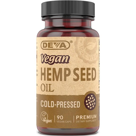 DEVA Vegan Hemp Seed Oil Capsules (90)