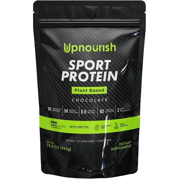 Vegan Sport Protein Powder with Probiotics & Greens