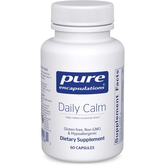 Pure Encapsulations Daily Calm: Vegan Stress & Sleep Support