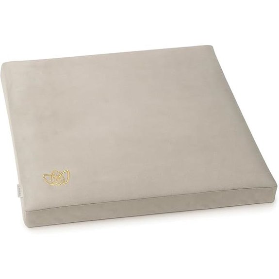Florensi Meditation Cushion: Velvet Tibetan Floor Pillow