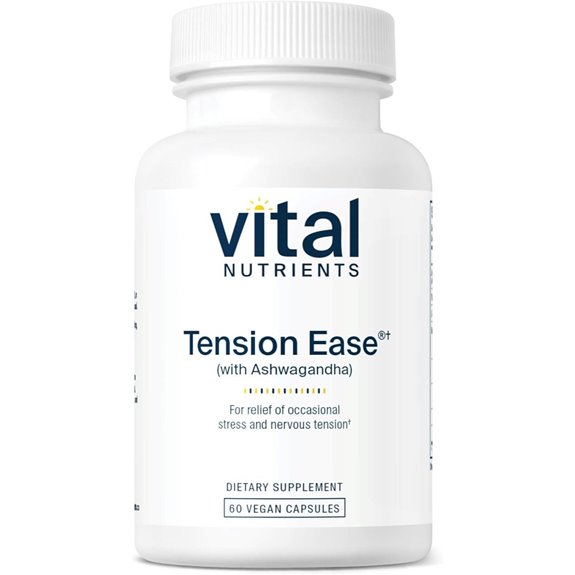 Vital Nutrients Tension Ease with Ashwagandha (60 capsules)