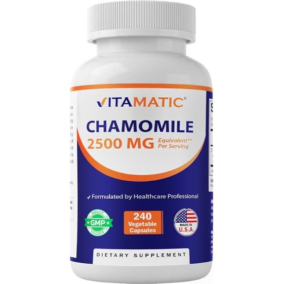 Vitamatic Chamomile 2500 mg Extract Capsule Pack
